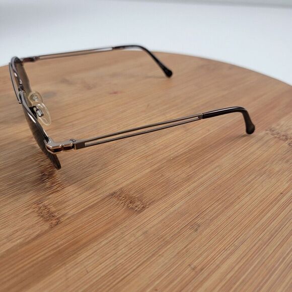 Charmant Eyeglasses Wire Rectangular Frames Only Japan 55[]16 140‎ EU7723 BR - Picture 2 of 9